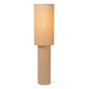 Lucide SALISBURY - Stojaca lampa - u00d8 30 cm - 1xE27 - Natural - Essential