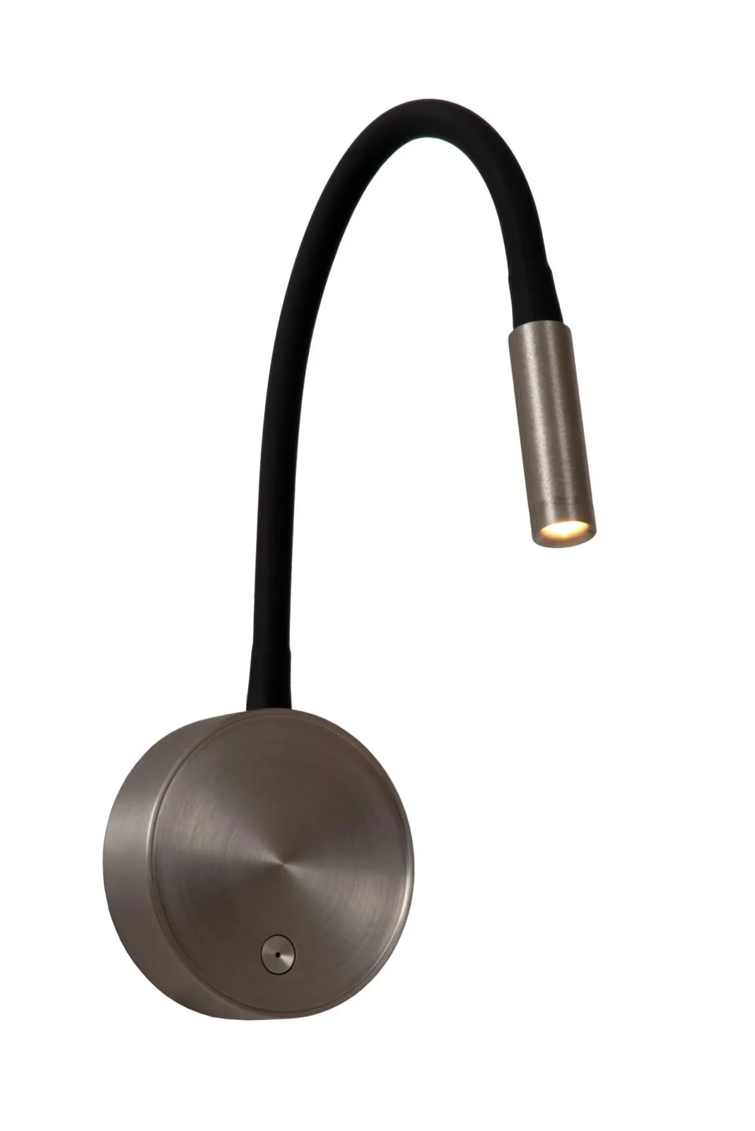 Lucide ASJA - Nabu00edjateu013enu00fd nu00e1stennu00fd reflektor / nu00e1stennu00e9 svetlo - batu00e9riovu00fd balu00edk - LED 3-stupu0148ovu00e9 dimm - 1x3W 2700K - sivu00e9 u017eelezo | Pru00e9miovu00e9