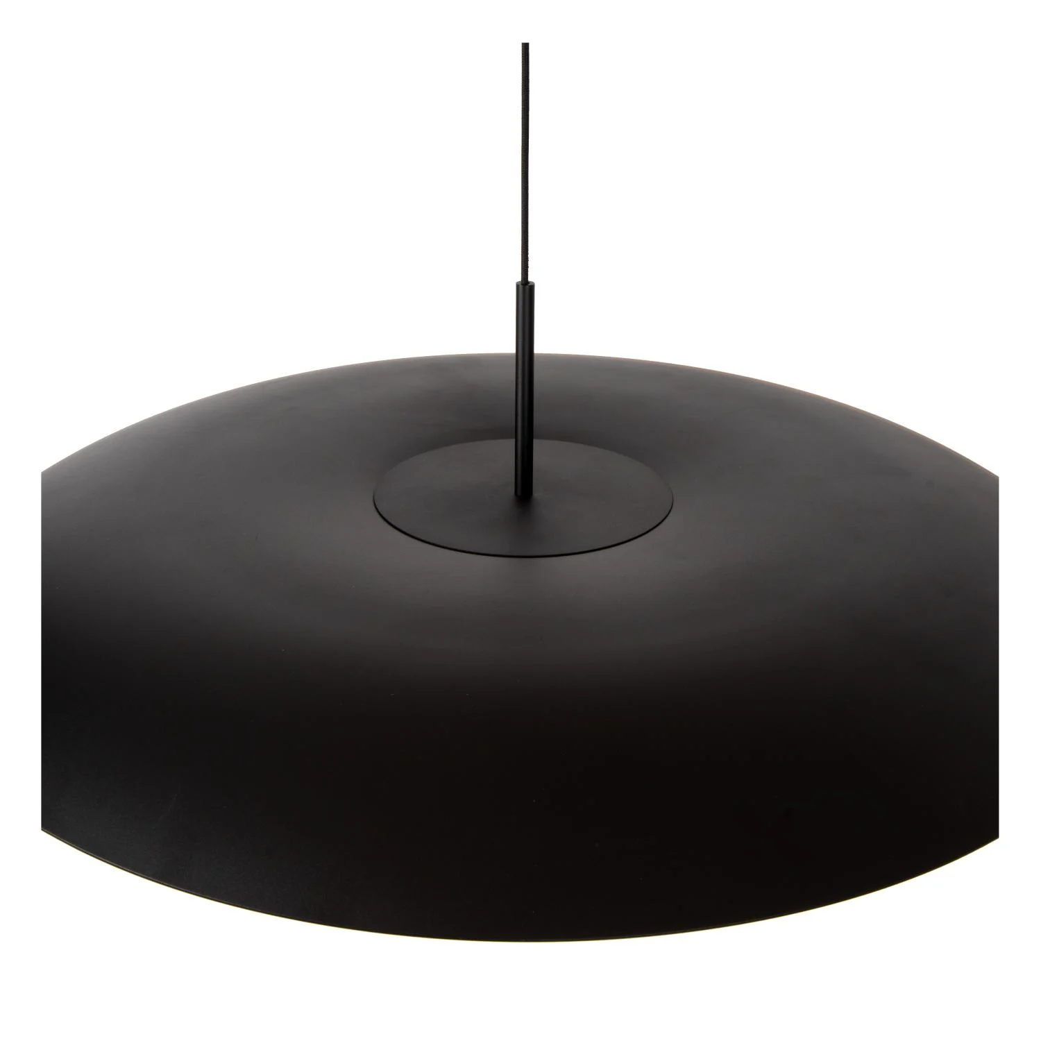 Lucide KENNETH - Zu00e1vesnu00e9 svetlo - u00d8 80 cm - LED tlmenu00e9. - 1x22W 2700K - u010dierne | Pru00e9miovu00e9