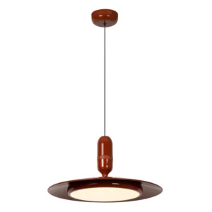 Lucide JOSEFINE - Pendant light - u00d8 47 cm - LED Dim. - CCT - 1x11W 2200K/3000K - Terracotta - Vibes