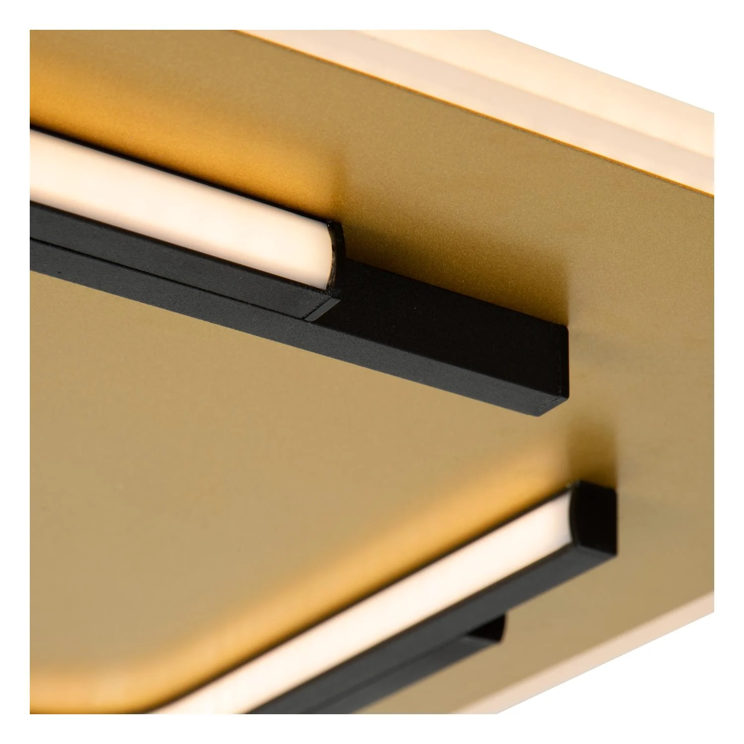 Lucide ANDREAS - Zapustenu00e9 stropnu00e9 svetlo - LED - 1x30W 2700K - matnu00e9 zlato / mosadz