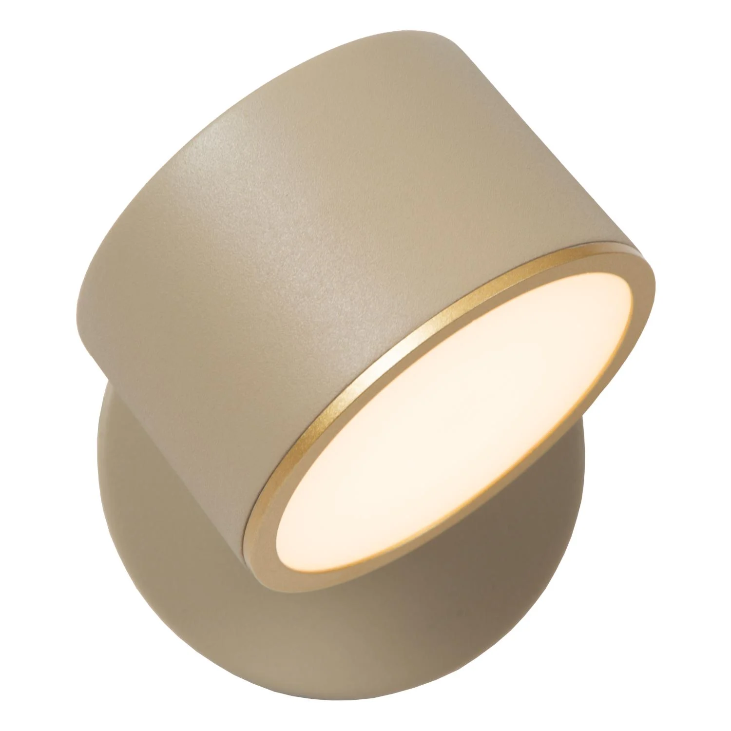 Lucide GIAN - Nu00e1stennu00e9 svetlo - LED tlmenu00e9. - 1x9W 2700K - Taupe