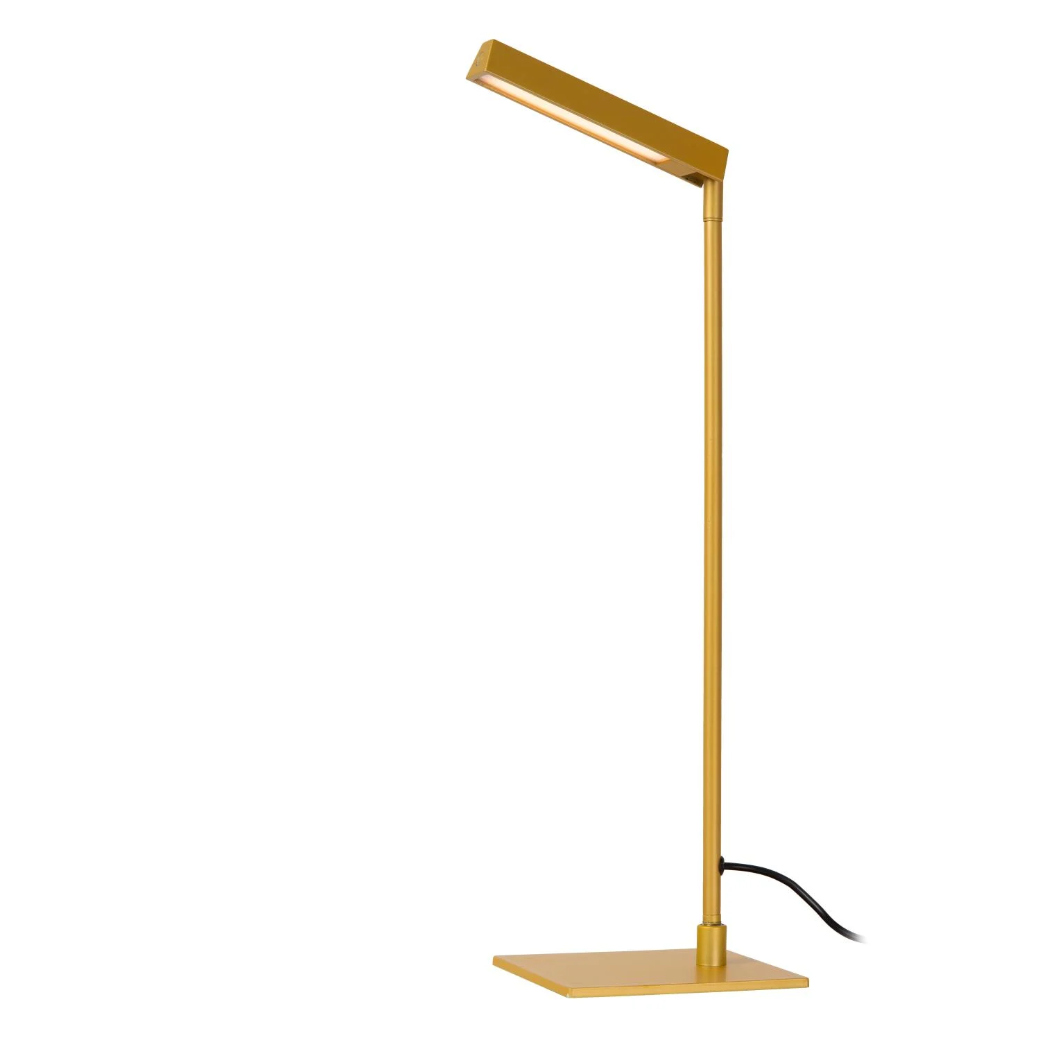 Lucide LAVALE - Stolnu00e1 lampa - LED tlmenu00e1 - 1x3W 2700K - Ocher Yellow