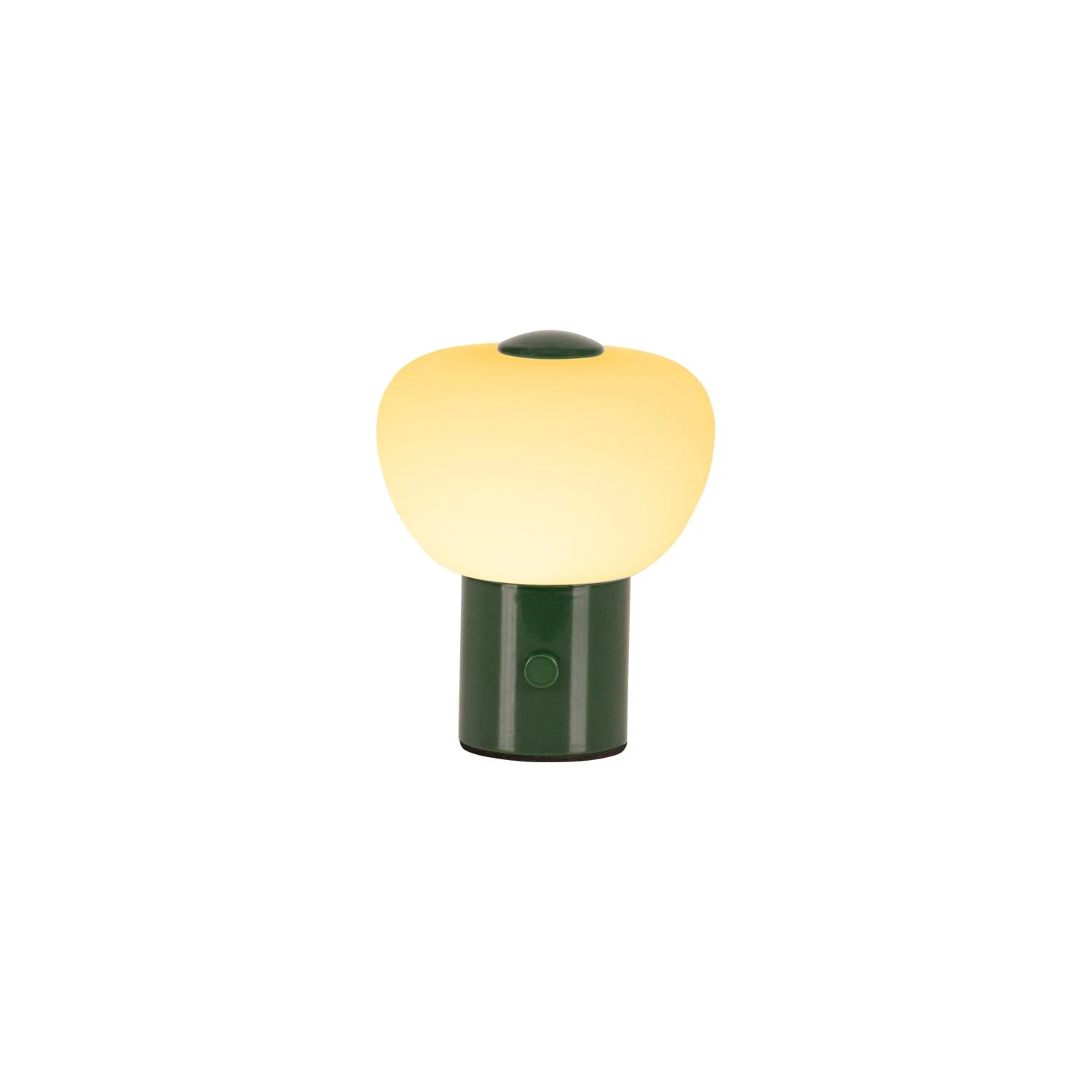 Lucide GUSTAV - Nabu00edjateu013enu00e1 stolnu00e1 lampa - Batu00e9riovu00fd balu00edk - u00d8 8 cm - LED tlmenu00e1 - 1x0,8W 2700K - zelenu00e1 | Essential