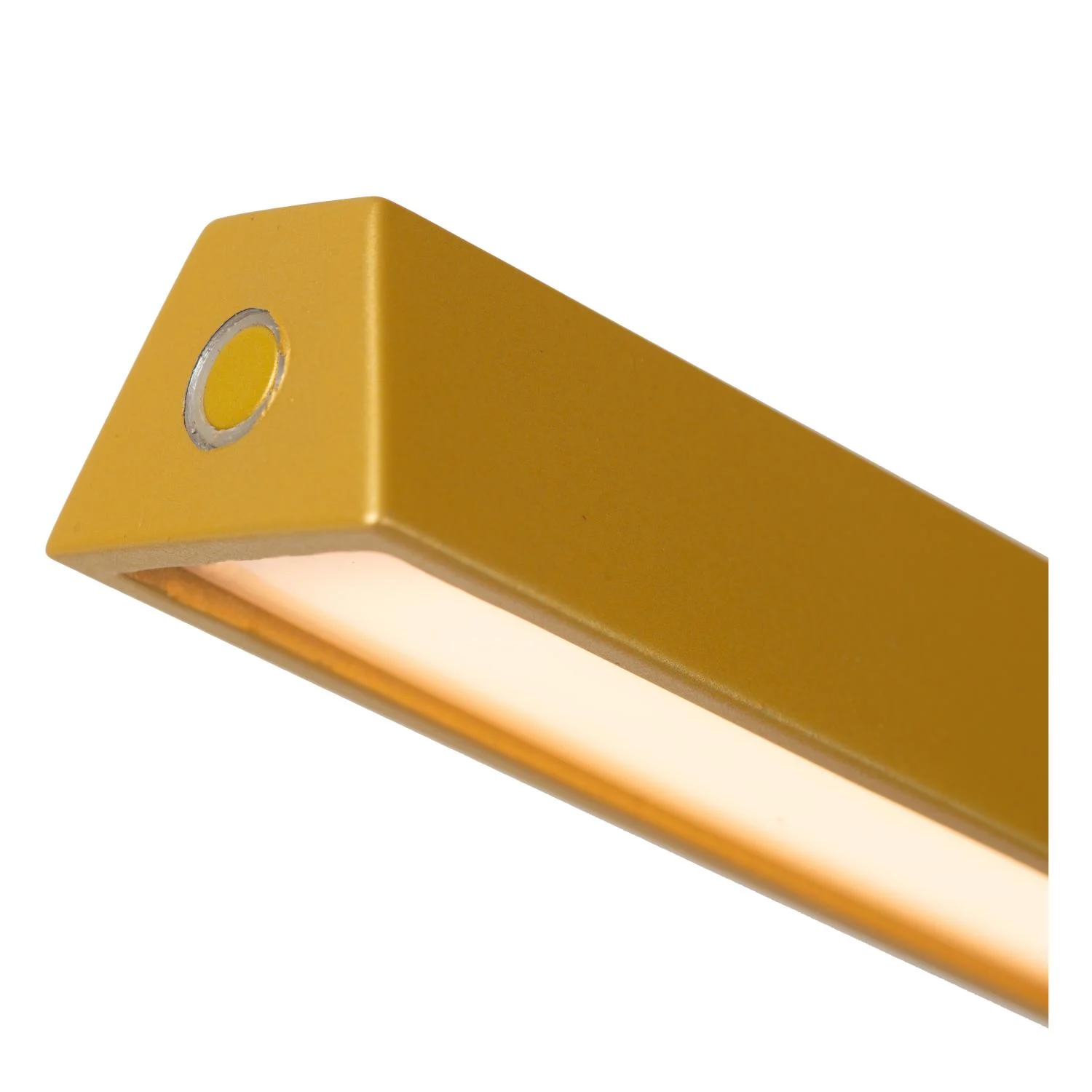 Lucide LAVALE - Podlahovu00e1 u010du00edtacia lampa - LED tlmenu00e1 - 1x3W 2700K - okrovu00e1 u017eltu00e1