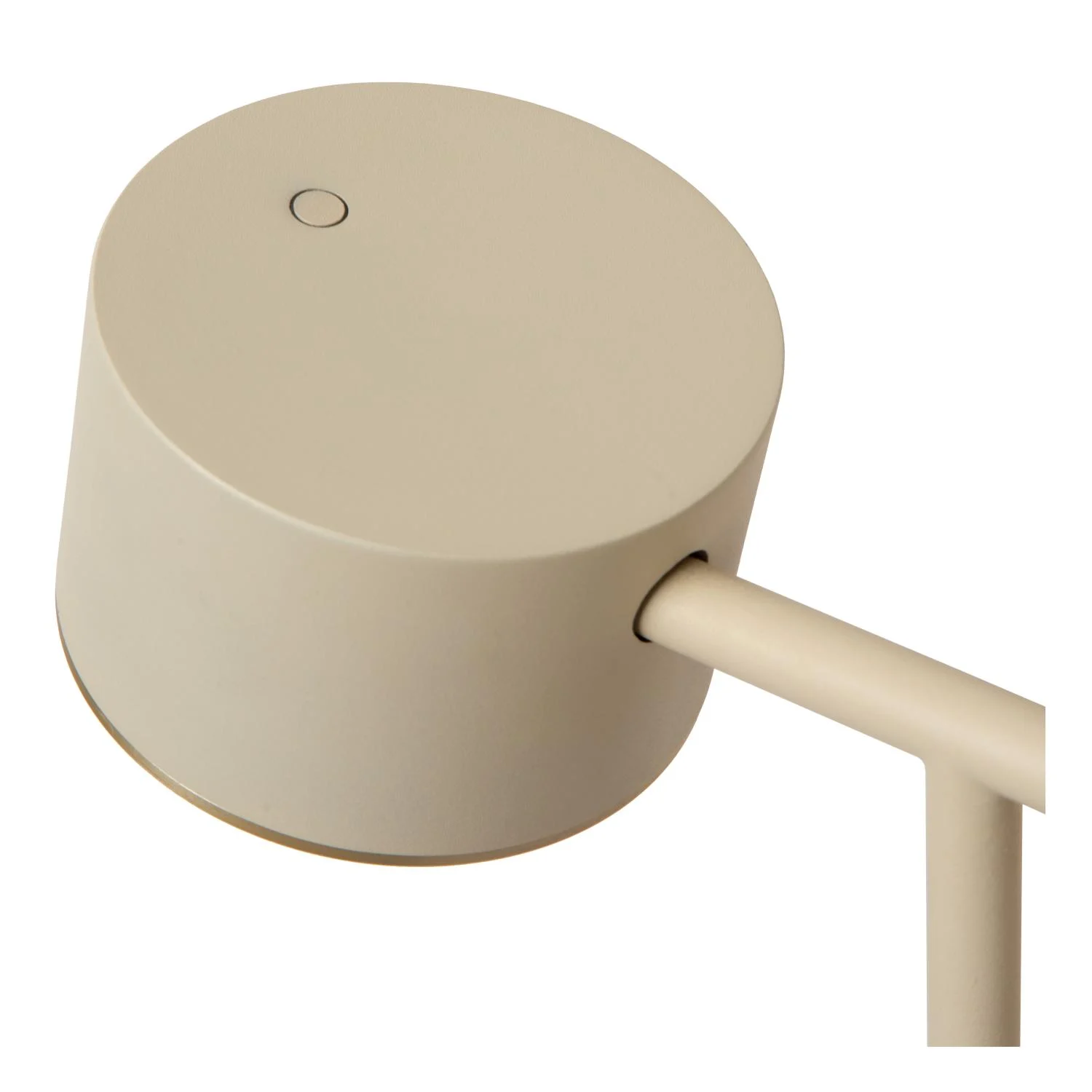 Lucide GIAN - Stojaca lampa - LED tlmenu00e1 - 1x9W 2700K - Taupe