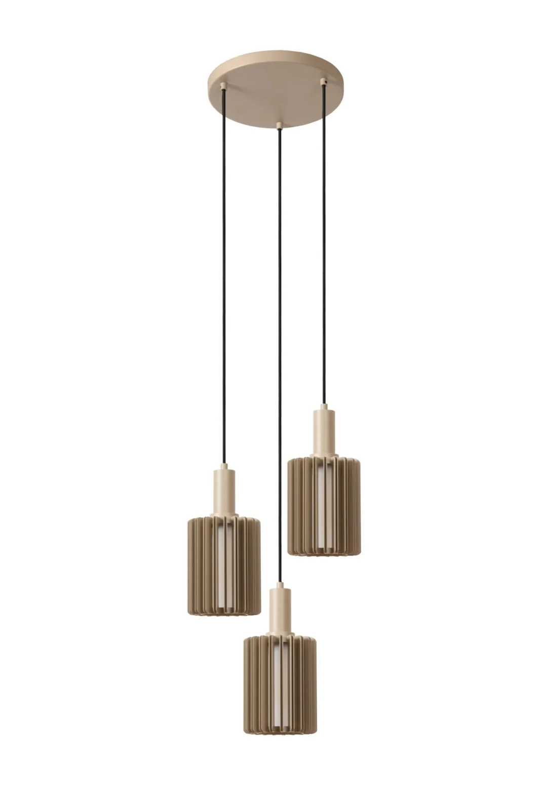 Lucide LAMBRES - Zu00e1vesnu00e9 svetlo - 3xE27 - Taupe
