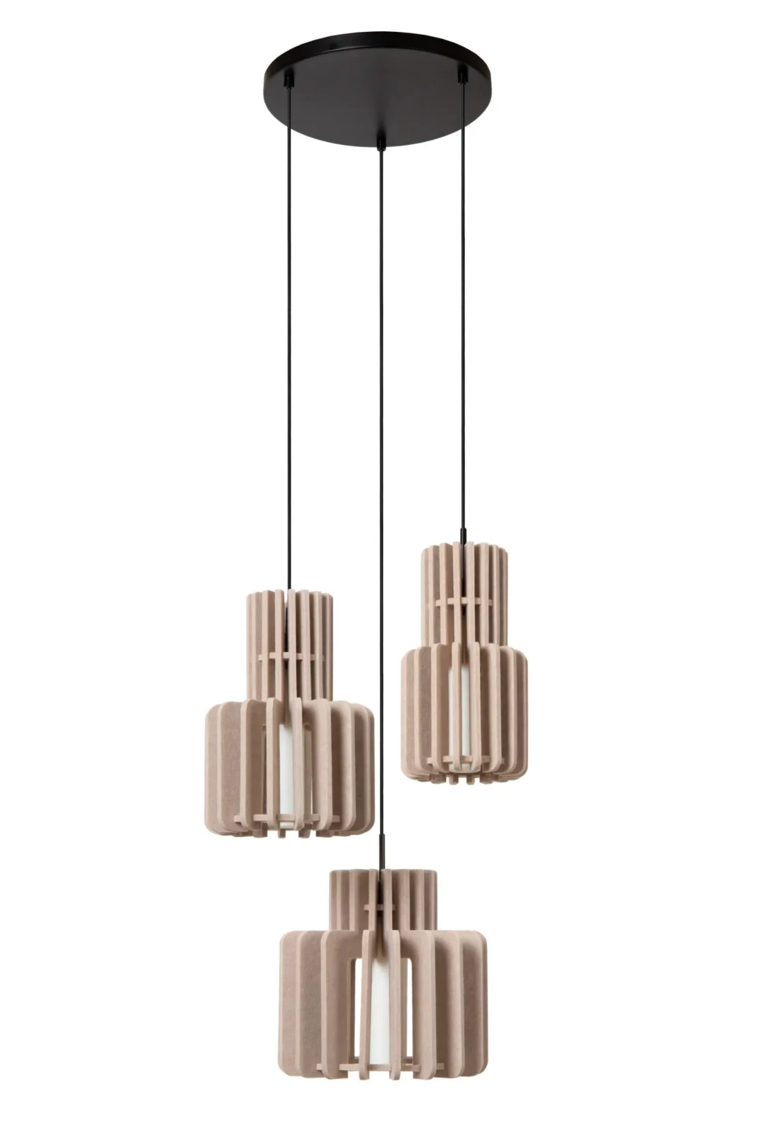 Lucide ROLLO - Zu00e1vesnu00e9 svetlo - 3xE27 - Taupe