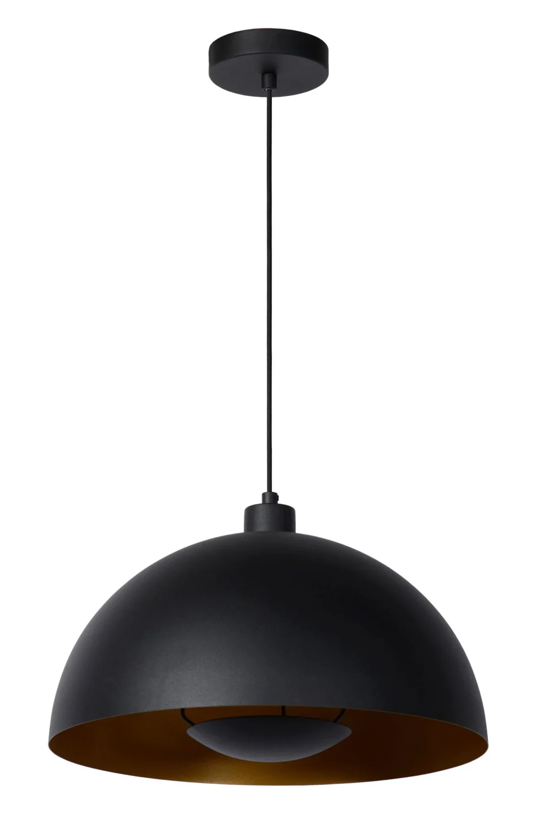 Lucide SIEMON - zu00e1vesnu00e9 svetlo - u00d8 40 cm - 1xE27 - u010dierne