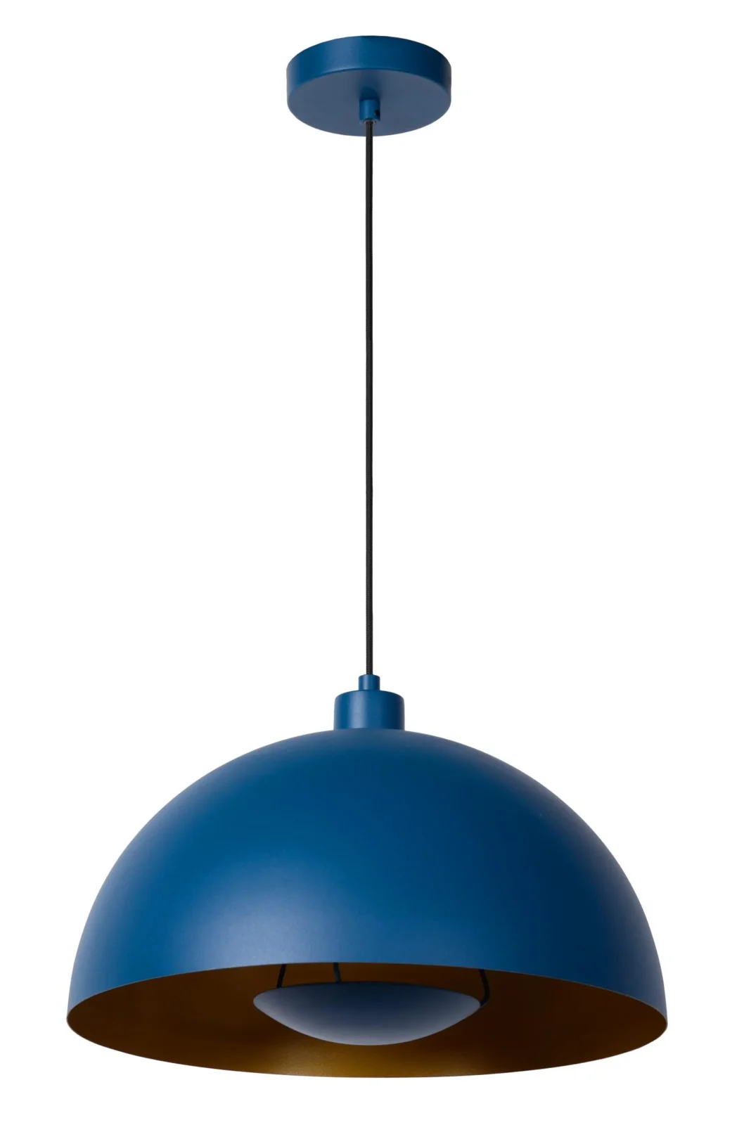 Lucide SIEMON - Zu00e1vesnu00e9 svetlo - u00d8 40 cm - 1xE27 - Modru00e1