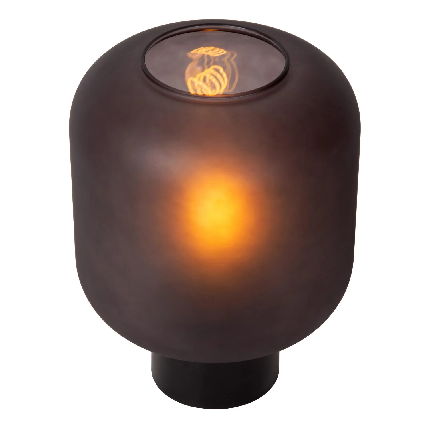 Lucide ELOISE - Stolnu00e1 lampa - u00d8 21 cm - 1xE27 - u010dierna