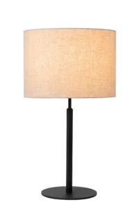 Lucide MAYA - Stolnu00e1 lampa - u00d8 26 cm - 1xE27 - Kru00e9movu00e1