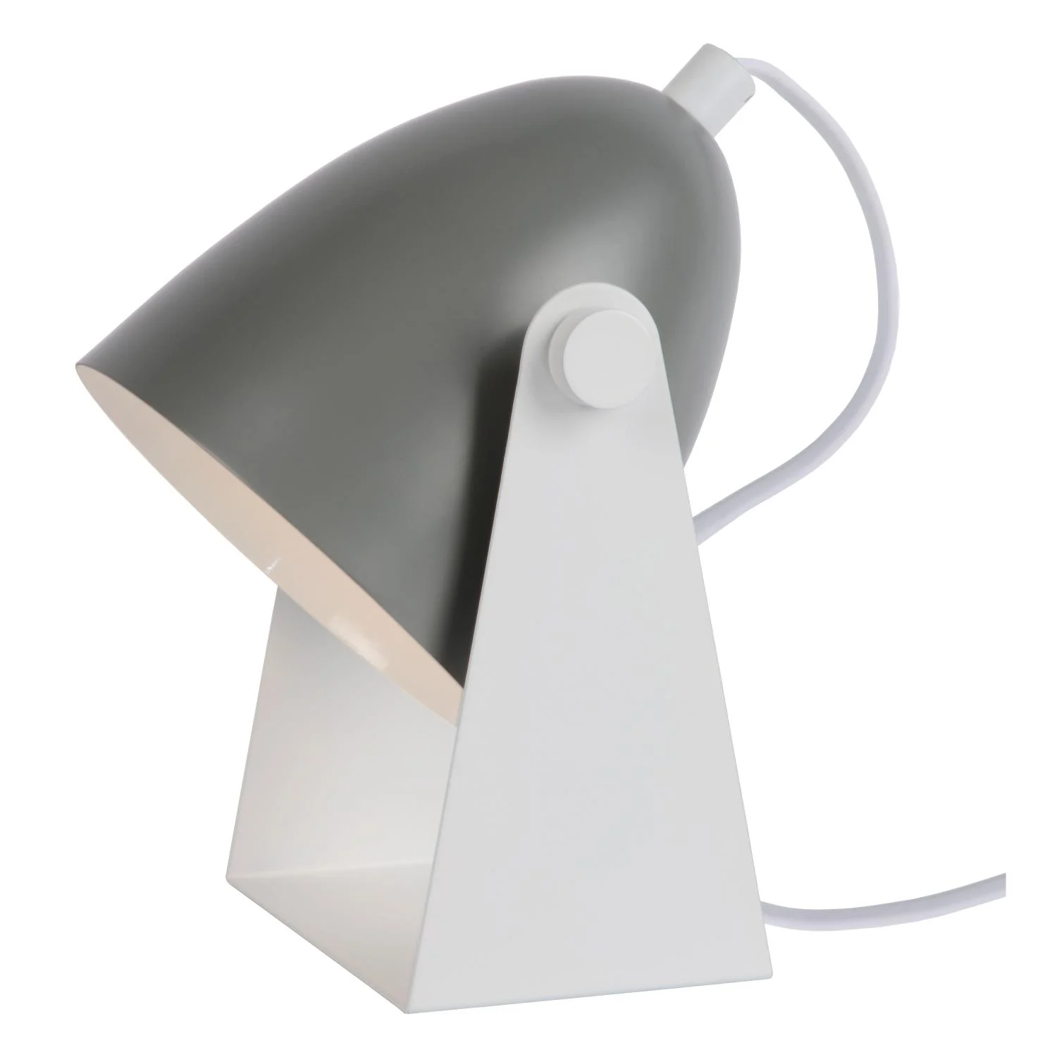 Lucide CHAGO - Stolnu00e1 lampa - 1xE14 - Sivu00e1