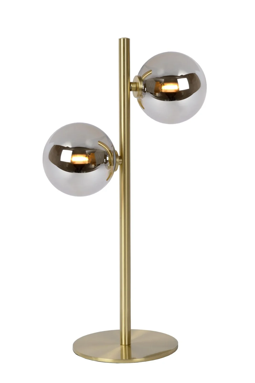 Lucide TYCHO - Stolnu00e1 lampa - 2xG9 - Matt Gold / Brass