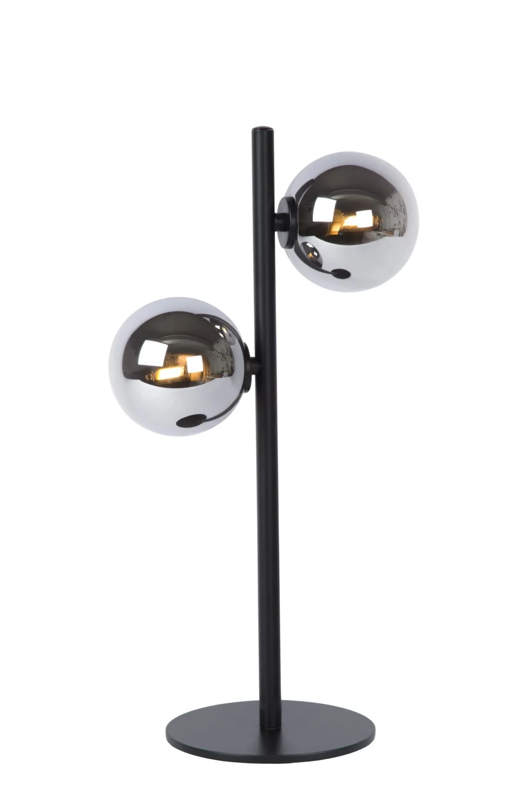 Lucide TYCHO - Stolnu00e1 lampa - 2xG9 - u010cierna