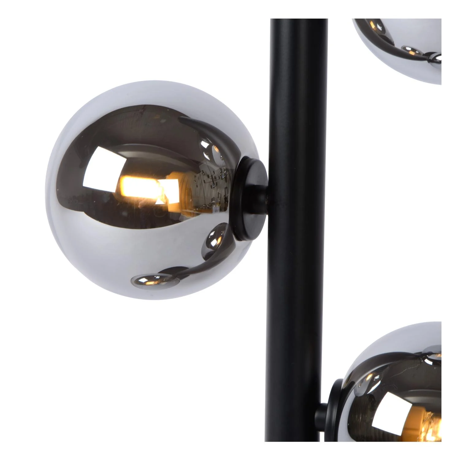 Lucide TYCHO - Stolnu00e1 lampa - 2xG9 - u010cierna