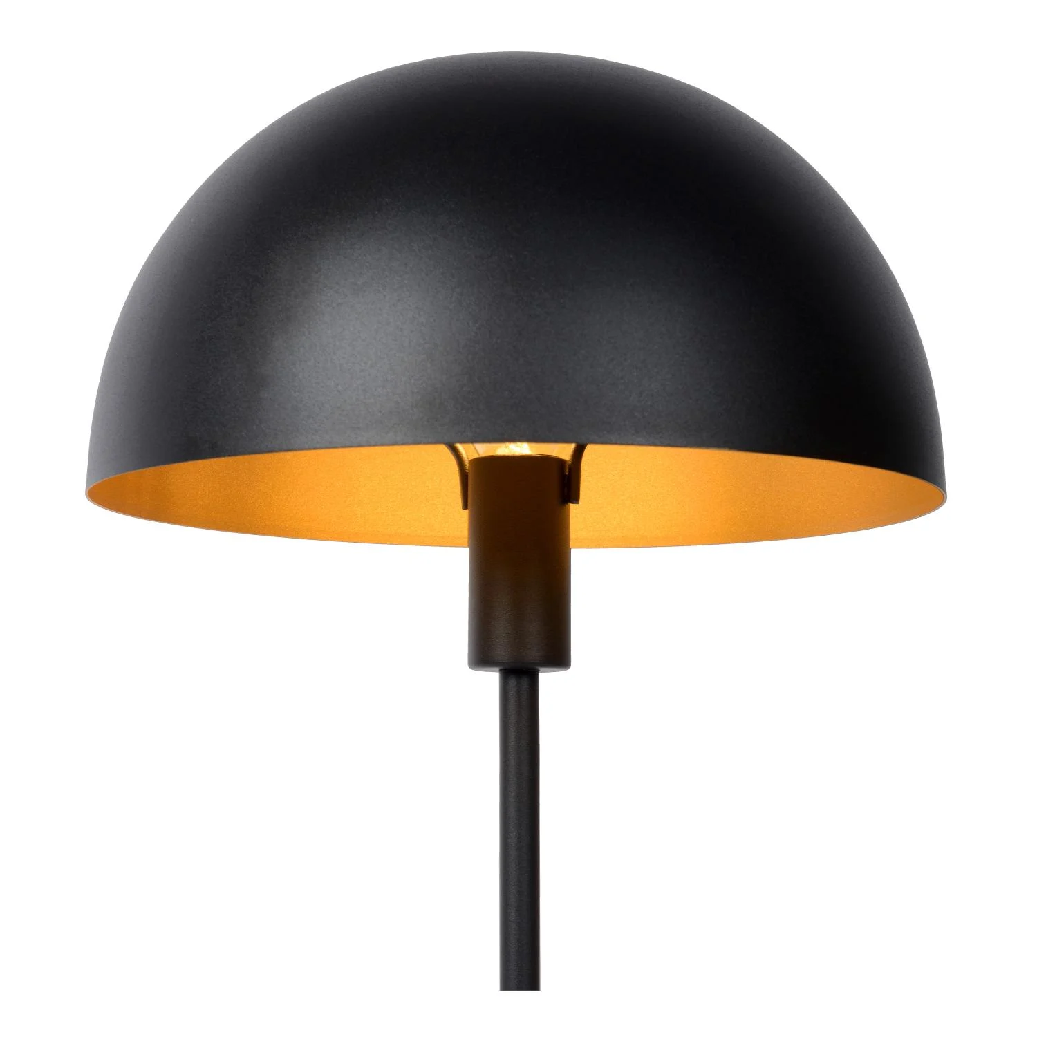 Lucide SIEMON - Stolnu00e1 lampa - u00d8 25 cm - 1xE14 - u010dierna