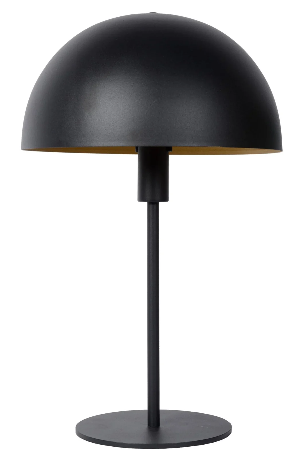 Lucide SIEMON - Stolnu00e1 lampa - u00d8 25 cm - 1xE14 - u010dierna