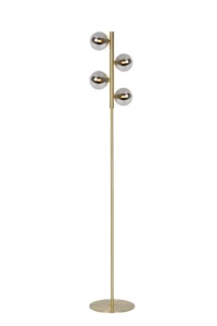 Lucide TYCHO - Stojaca lampa - 4xG9 - Matt Gold / Brass