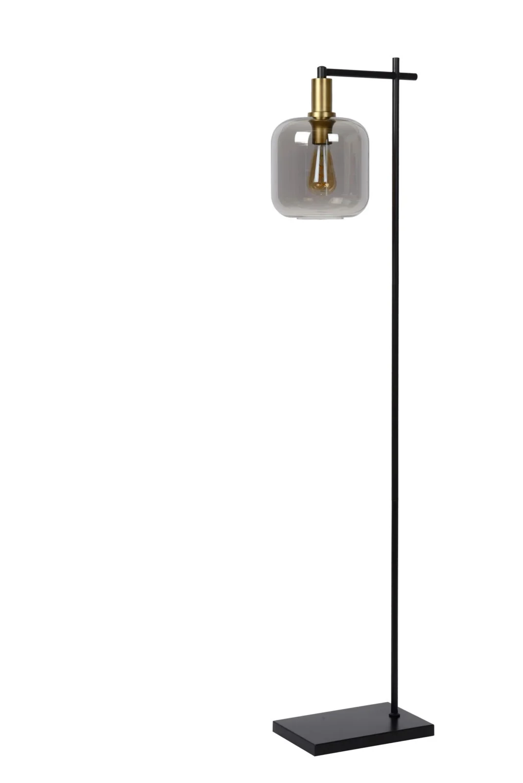 Lucide JOANET - Stojaca lampa - 1xE27 - Smoke Grey
