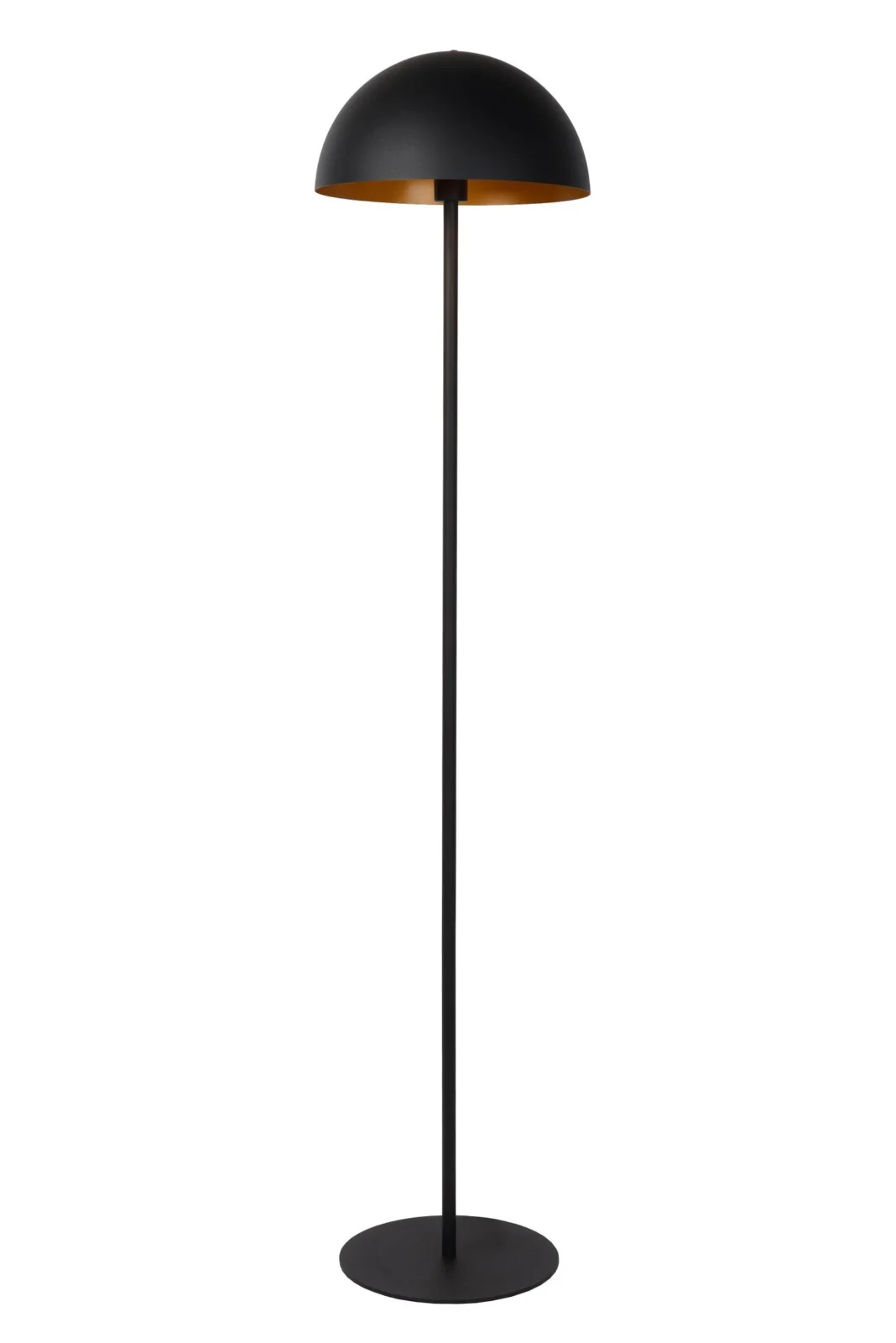 Lucide SIEMON - Stojaca lampa - u00d8 35 cm - 1xE27 - u010dierna
