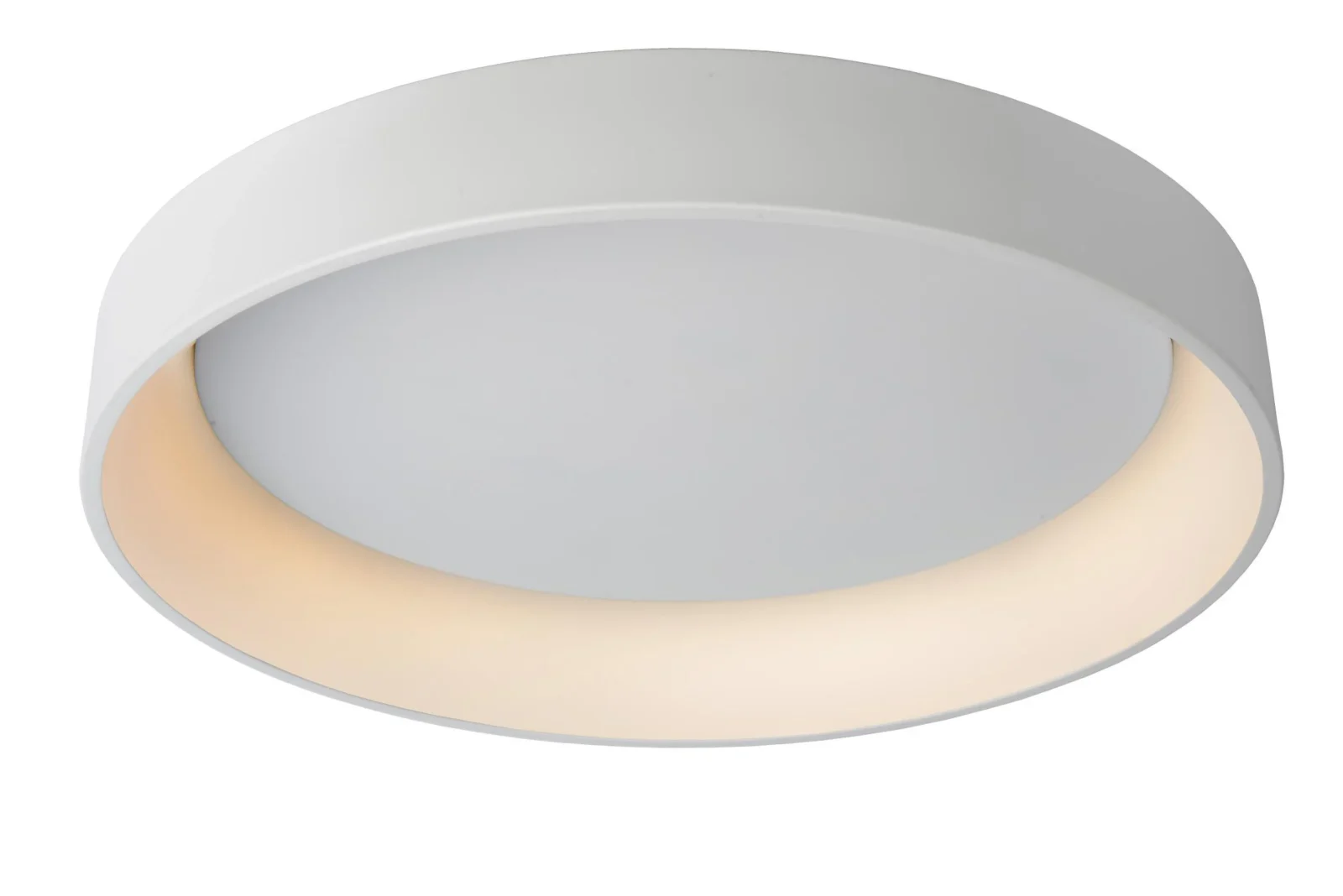 Lucide TALOWE LED - Zapustenu00e9 stropnu00e9 svetlo - u00d8 80 cm - LED tlmenu00e9 - 1x80W 3000K - biela