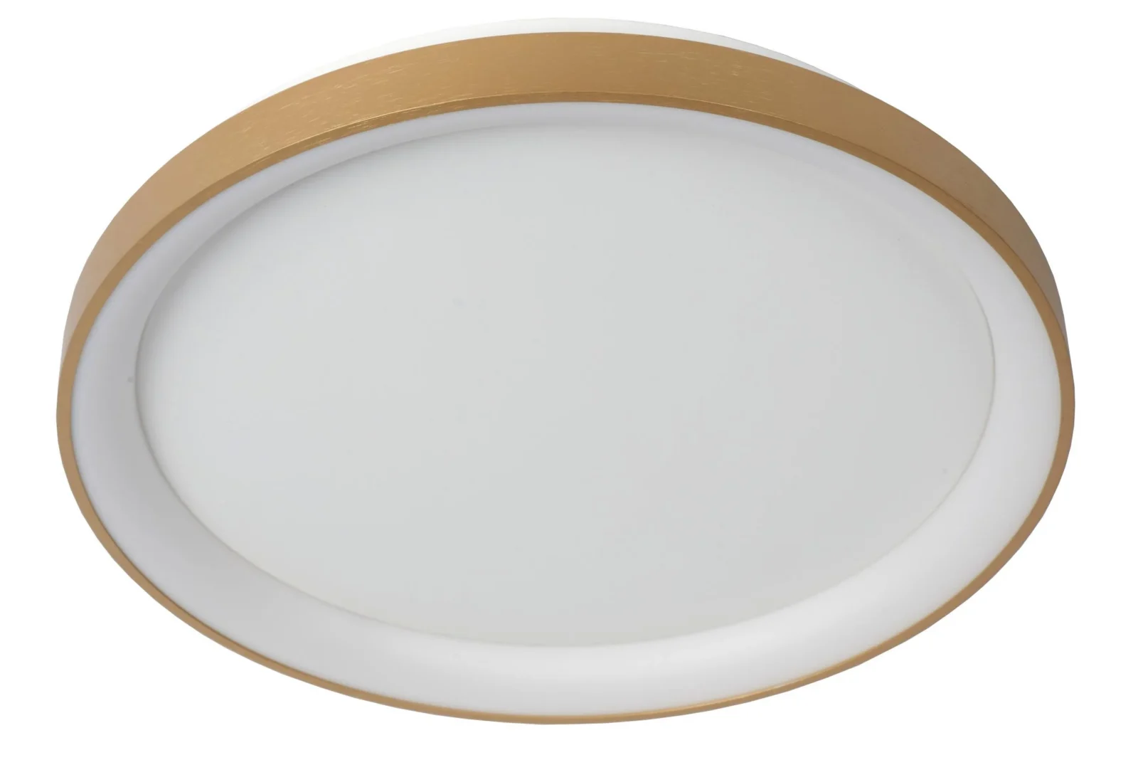 Lucide VIDAL - Zapustenu00e9 stropnu00e9 svetlo - u00d8 48 cm - LED tlmenu00e9 - 1x38W 2700K - matnu00e9 zlato / mosadz