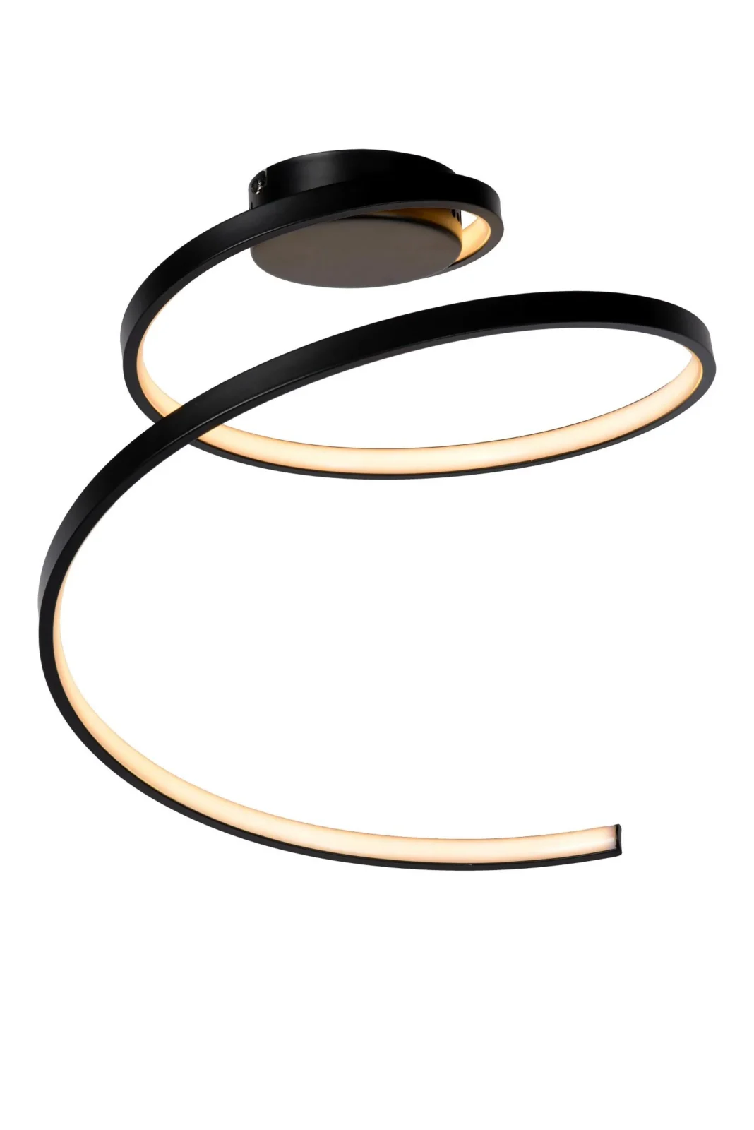 Lucide MAXENCE - Zapustenu00e9 stropnu00e9 svetlo - u00d8 46 cm - LED 3 StepDim - 1x24W 3000K - u010dierna