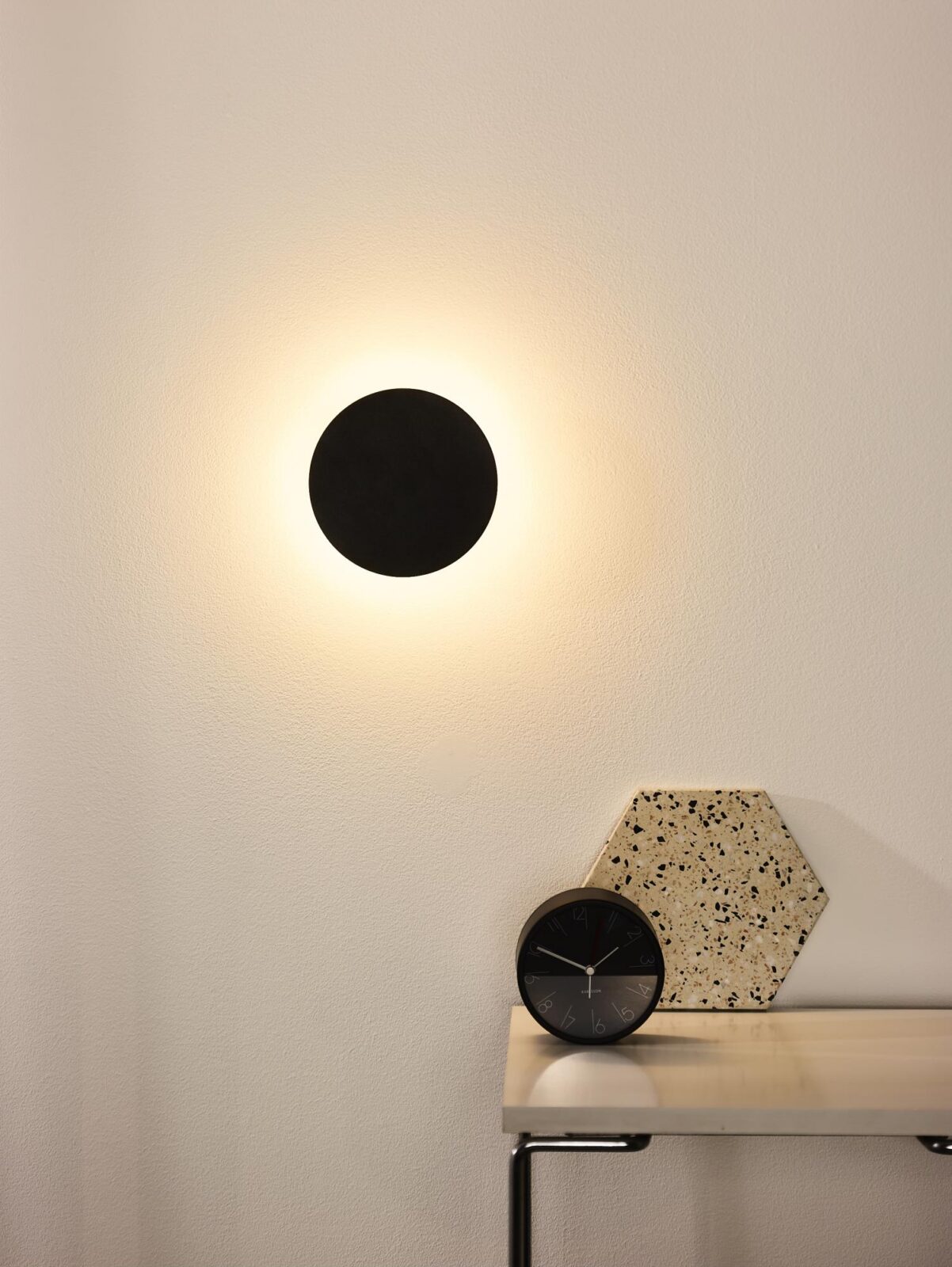 Lucide EKLYPS LED - nu00e1stennu00e9 svetlo - u00d8 15 cm - LED - 1x7W 3000K - u010dierna