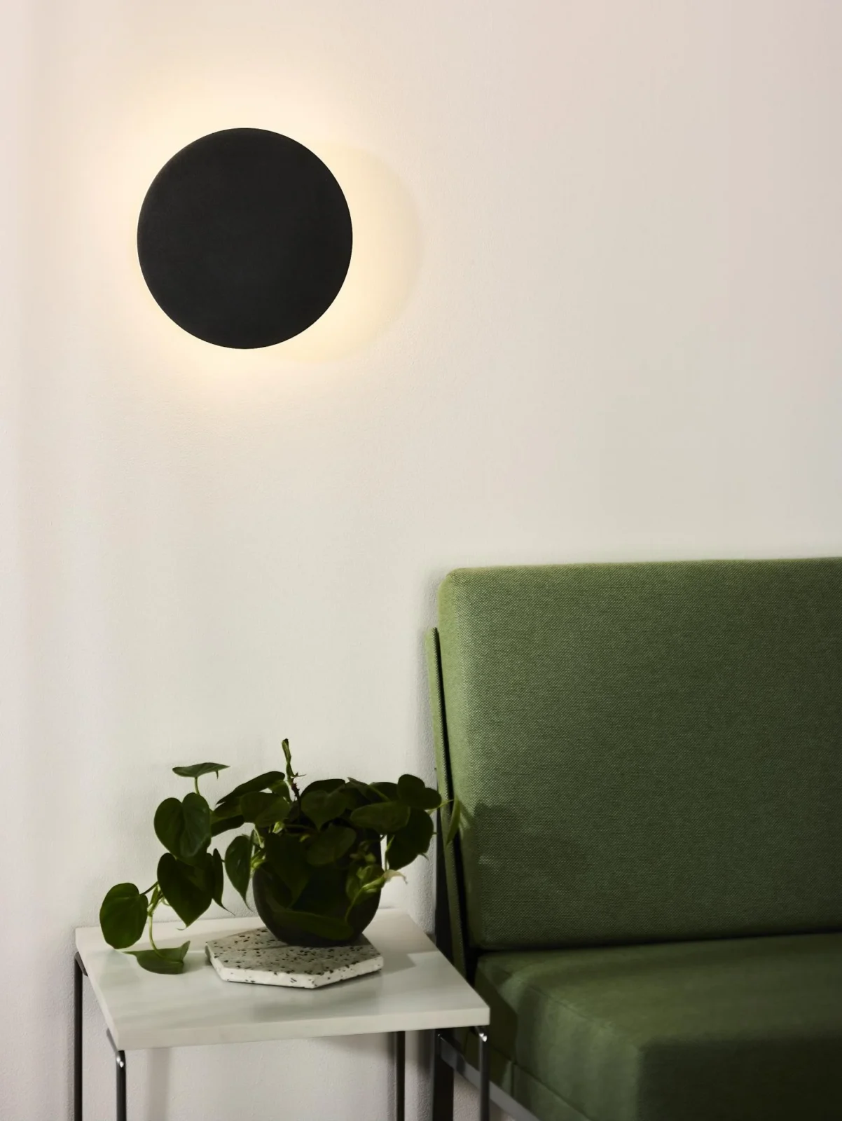 Lucide EKLYPS LED - nu00e1stennu00e9 svetlo - u00d8 25 cm - LED - 1x9W 3000K - u010dierna
