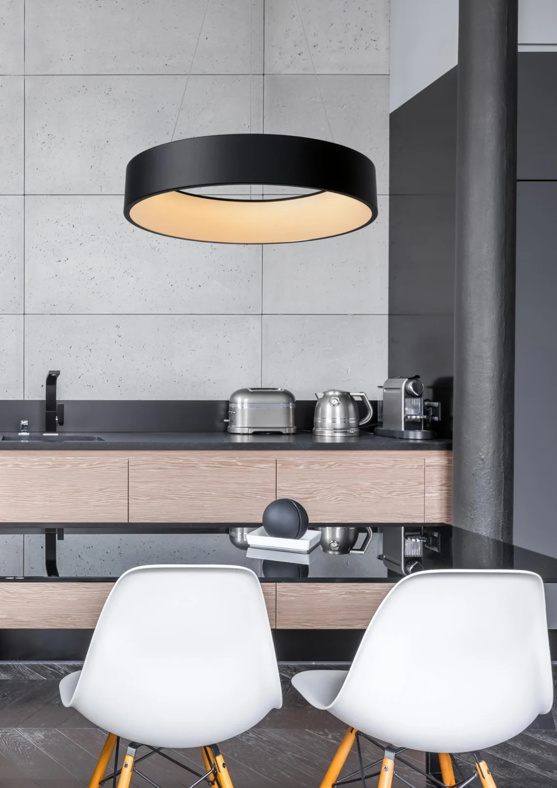 Lucide TALOWE LED - zu00e1vesnu00e9 svetlo - u00d8 60 cm - LED tlmenu00e9 - 1x39W 3000K - u010dierne