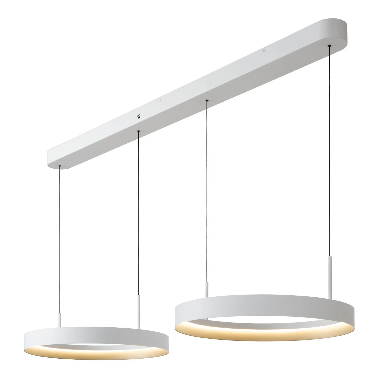 Lucide RADIANT - Zu00e1vesnu00e9 svetlo - LED Dim. - CCT - 2x38W 2200K/3000K - biela - Vibes