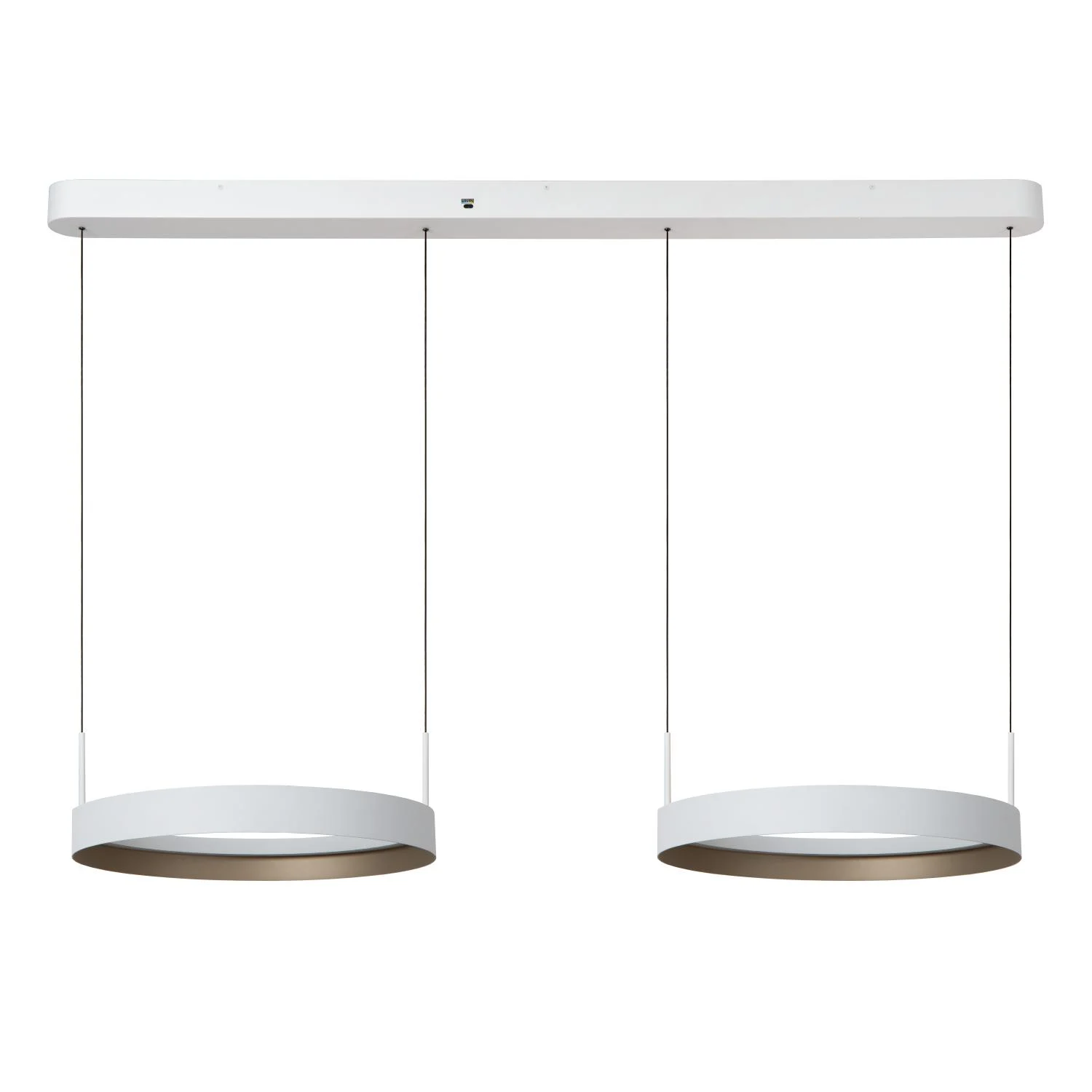 Lucide RADIANT - Zu00e1vesnu00e9 svetlo - LED Dim. - CCT - 2x38W 2200K/3000K - biela - Vibes