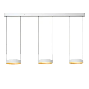 Lucide RADIANT - Zu00e1vesnu00e9 svetlo - LED Dim. - CCT - 3x18,6W 2200K/3000K - biela - Vibes