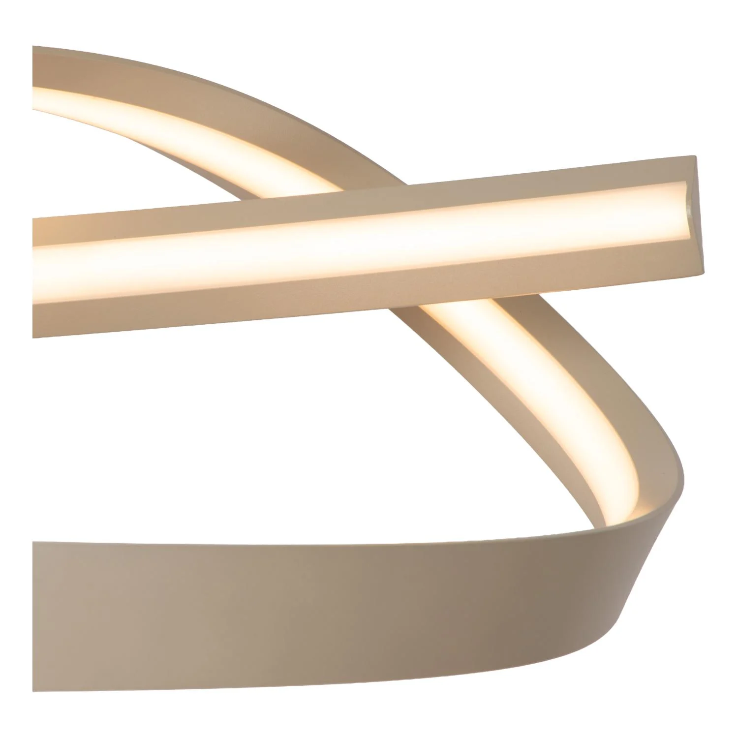 Lucide MENUET - Zu00e1vesnu00e9 svetlo - LED Dim. - CCT - 1x46W 2200K/3000K - Taupe - Premium