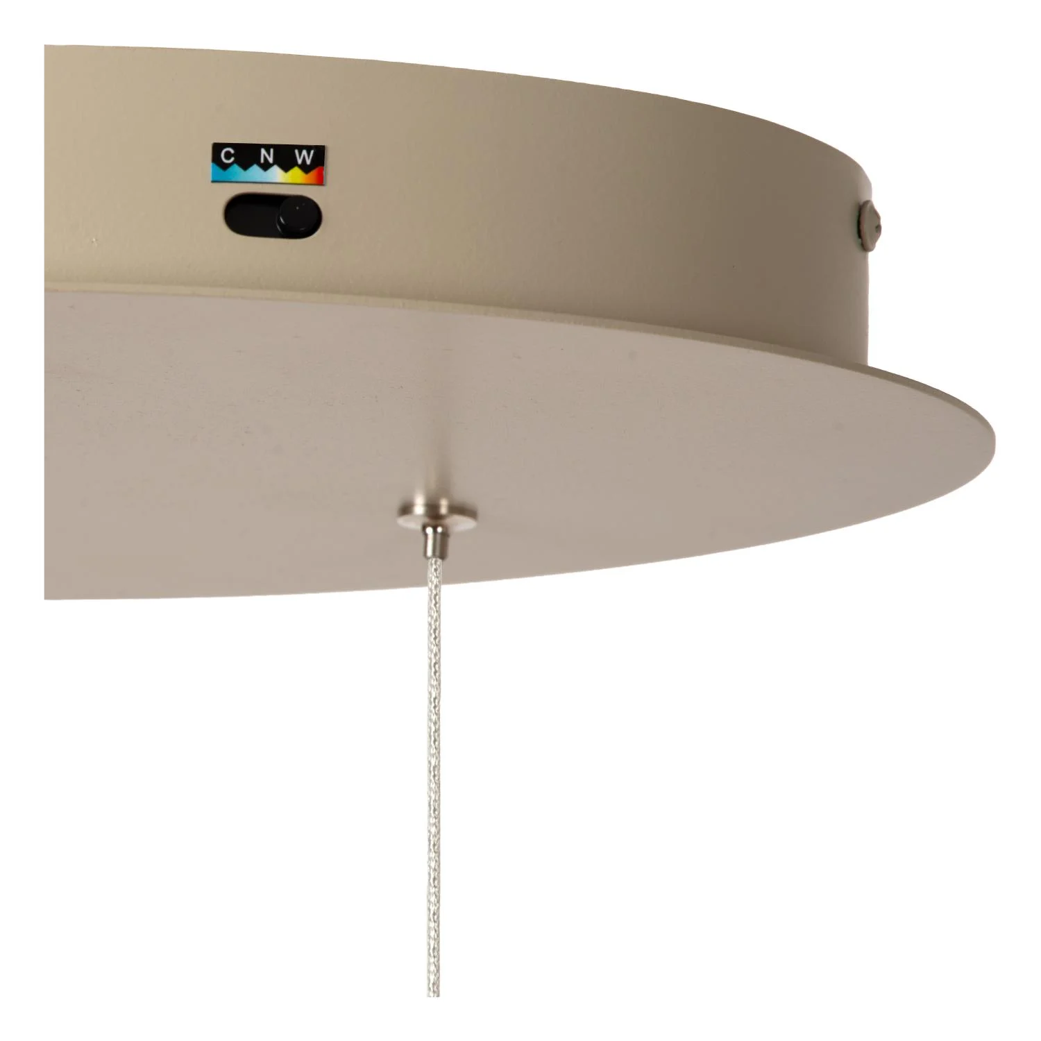 Lucide MENUET - Zu00e1vesnu00e9 svetlo - LED Dim. - CCT - 1x58W 2200K/3000K - Taupe - Premium
