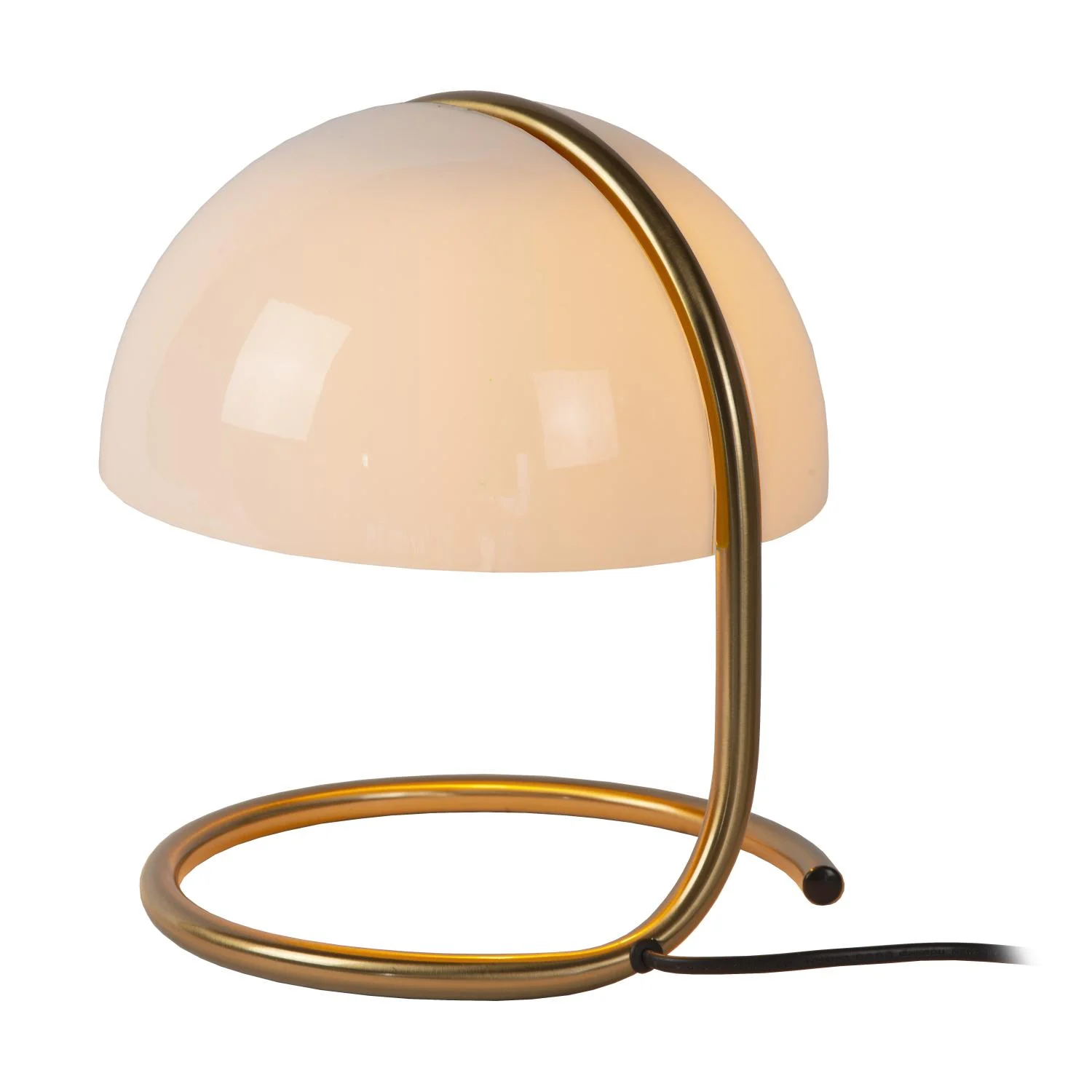 Lucide CATO - Stolnu00e1 lampa - u00d8 23,5 cm - 1xE27 - biela