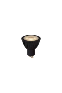 Lucide MR16 - LED u017eiarovka - u00d8 5 cm - LED stmievanu00e1. - GU10 - 1x5W 3000K - u010dierna