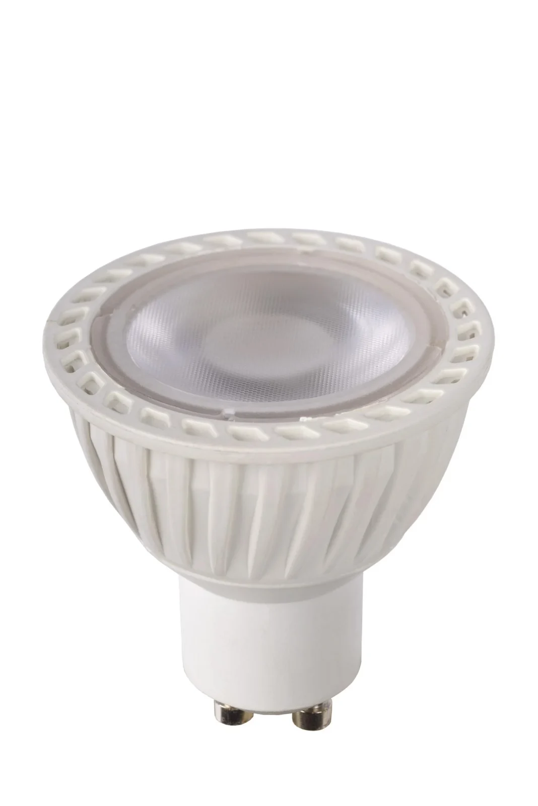 Lucide MR16 - LED u017eiarovka - u00d8 5 cm - LED Stmievanie po teplu00e9 - GU10 - 1x5W 2200K/3000K - biela