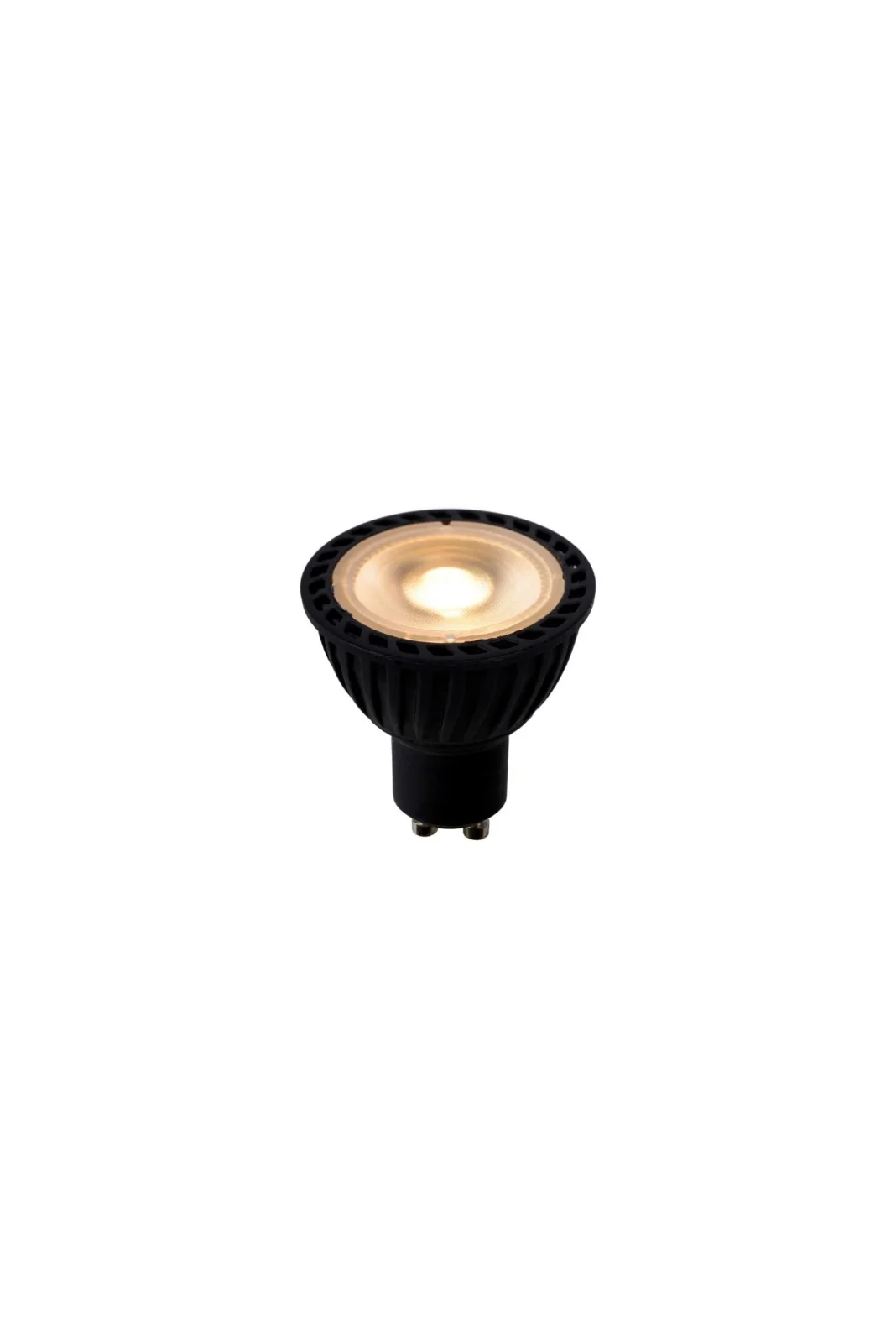 Lucide MR16 - LED u017eiarovka - u00d8 5 cm - LED tlmenu00e1. - GU10 - 1x5W 2200K/2700K - u010dierna