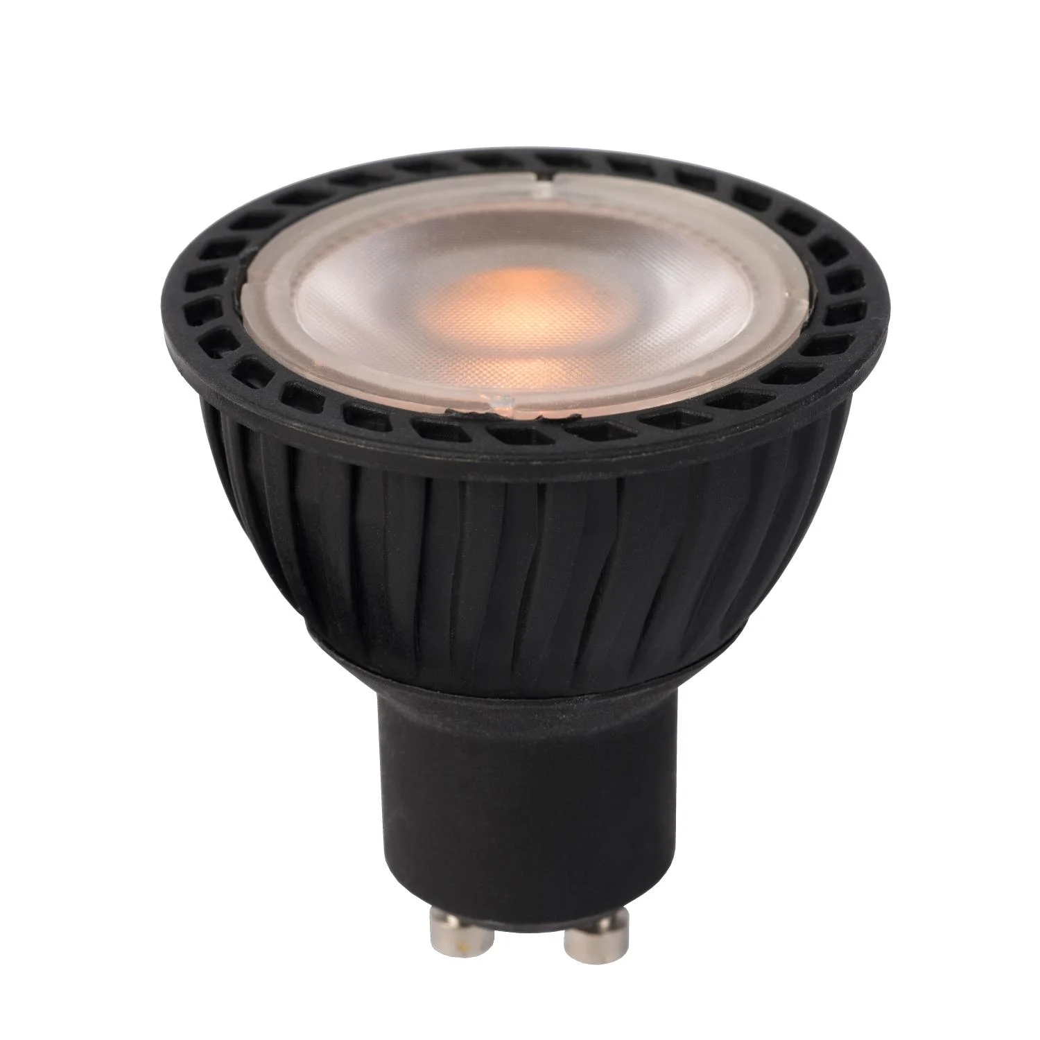Lucide MR16 - LED u017eiarovka - u00d8 5 cm - LED tlmenu00e1. - GU10 - 1x5W 2200K/2700K - u010dierna