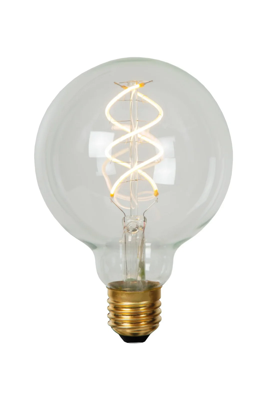 Lucide G95 - u017diarovka s vlu00e1knom - u00d8 9,5 cm - LED tlmenu00e1. - E27 - 1x4,9W 2700K - priehu013eadnu00e1