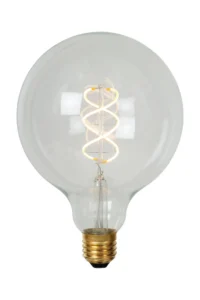 Lucide G125 - u017diarovka s vlu00e1knom - u00d8 12,5 cm - LED tlmenu00e1. - E27 - 1x4,9W 2700K - priehu013eadnu00e1