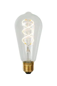 Lucide ST64 - u017diarovka s vlu00e1knom - u00d8 6,4 cm - LED tlmenu00e1. - E27 - 1x4,9W 2700K - priehu013eadnu00e1