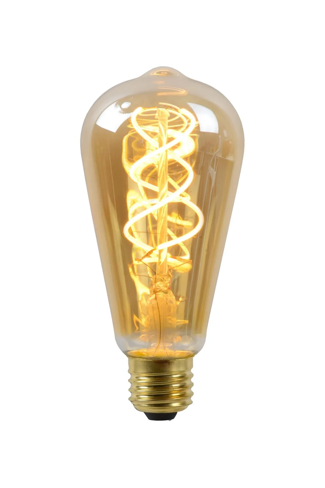 Lucide ST64 - u017diarovka s vlu00e1knom - u00d8 6,4 cm - LED tlmenu00e1. - E27 - 1x4,9W 2200K - jantu00e1rovu00e1