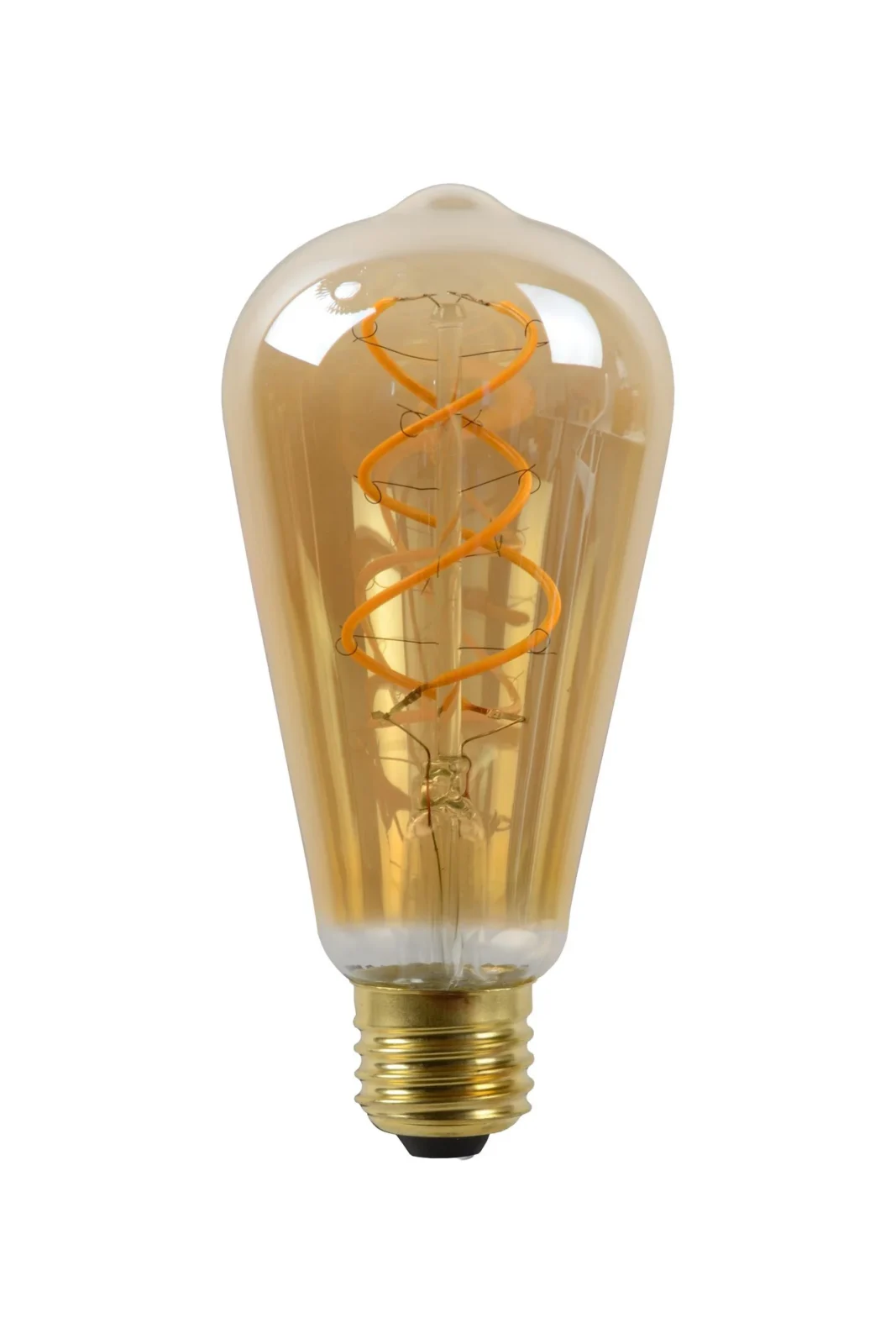 Lucide ST64 - u017diarovka s vlu00e1knom - u00d8 6,4 cm - LED tlmenu00e1. - E27 - 1x4,9W 2200K - jantu00e1rovu00e1