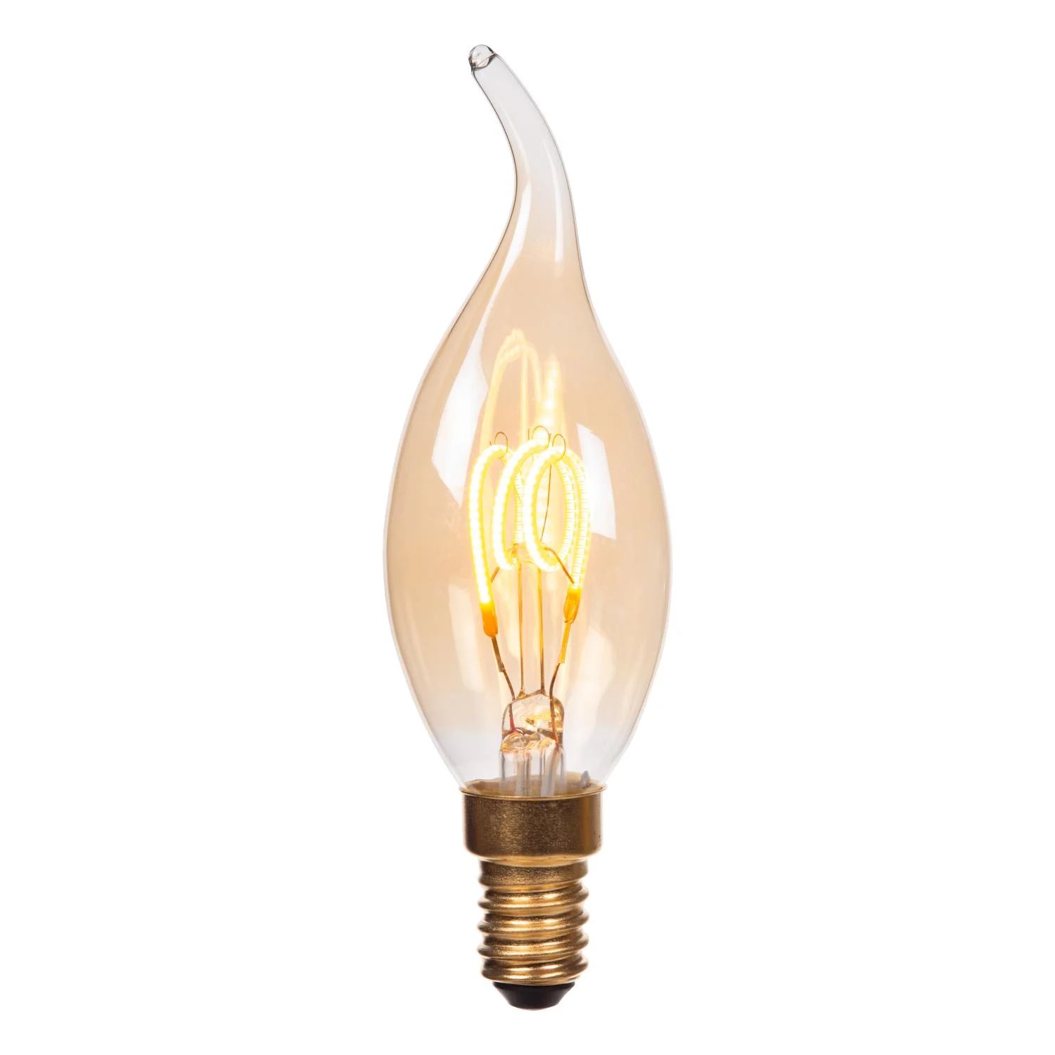 Lucide CT35 - u017diarovka s vlu00e1knom - u00d8 3,5 cm - E14 - 1x3W 2200K - jantu00e1rovu00e1