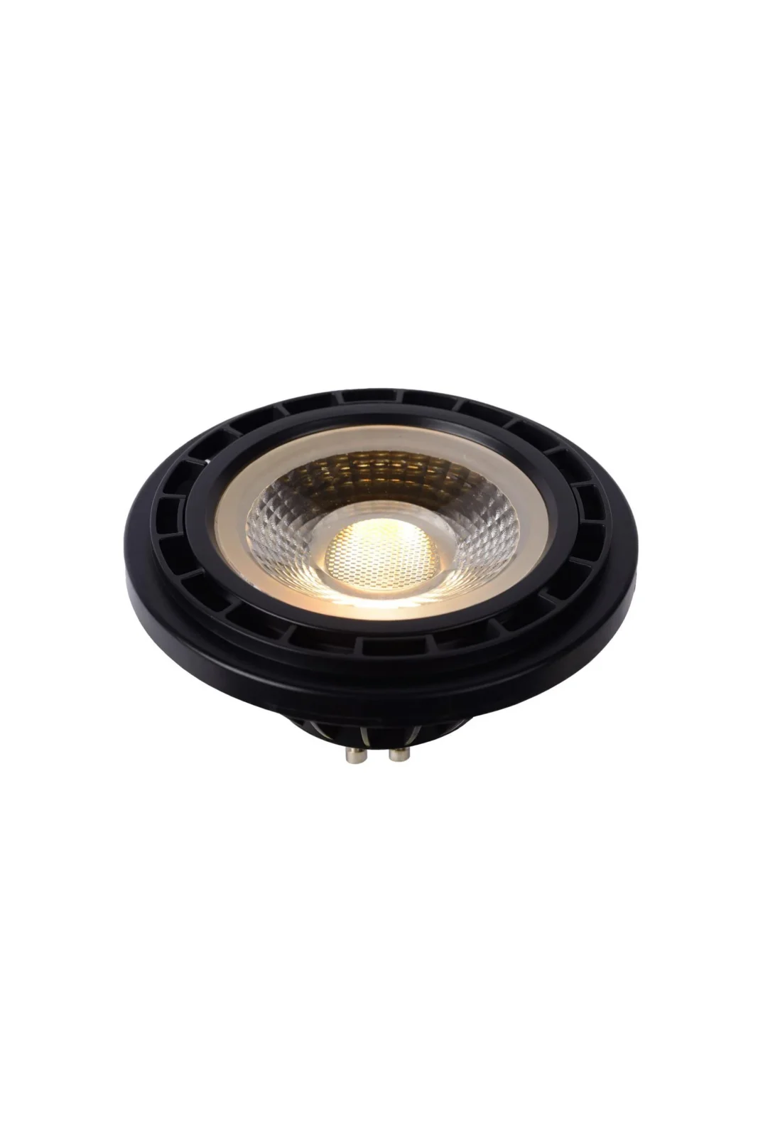 Lucide ES111 - LED u017eiarovka - u00d8 11 cm - LED Stmievanie po teplo - GU10 - 1x12W 2200K/3000K - u010dierna