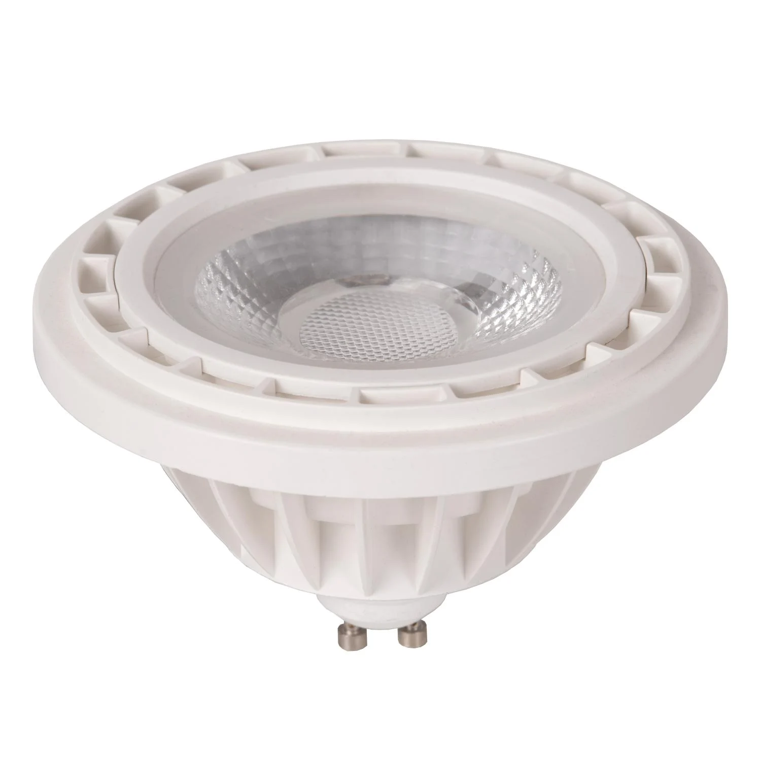 Lucide ES111 - LED u017eiarovka - u00d8 11 cm - LED Stmievanie na teplo - GU10 - 1x12W 2200K/3000K - biela