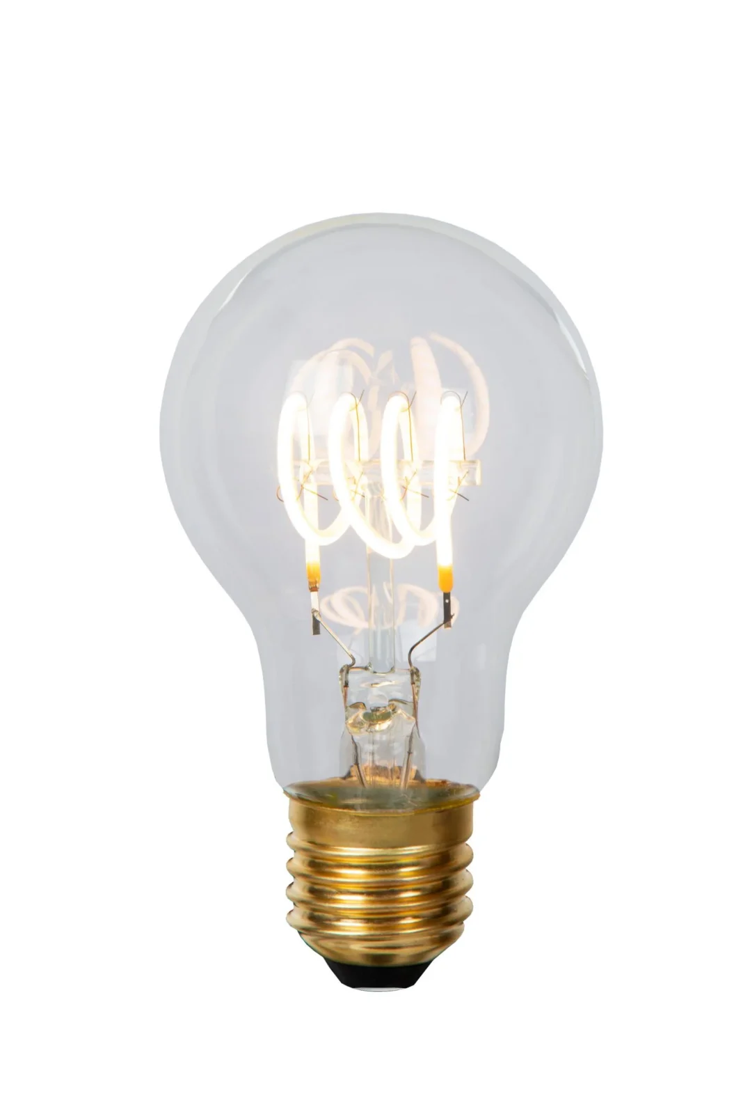Lucide A60 - u017diarovka s vlu00e1knom - u00d8 6 cm - LED tlmenu00e1. - E27 - 1x4,9W 2700K - Priehu013eadnu00fd